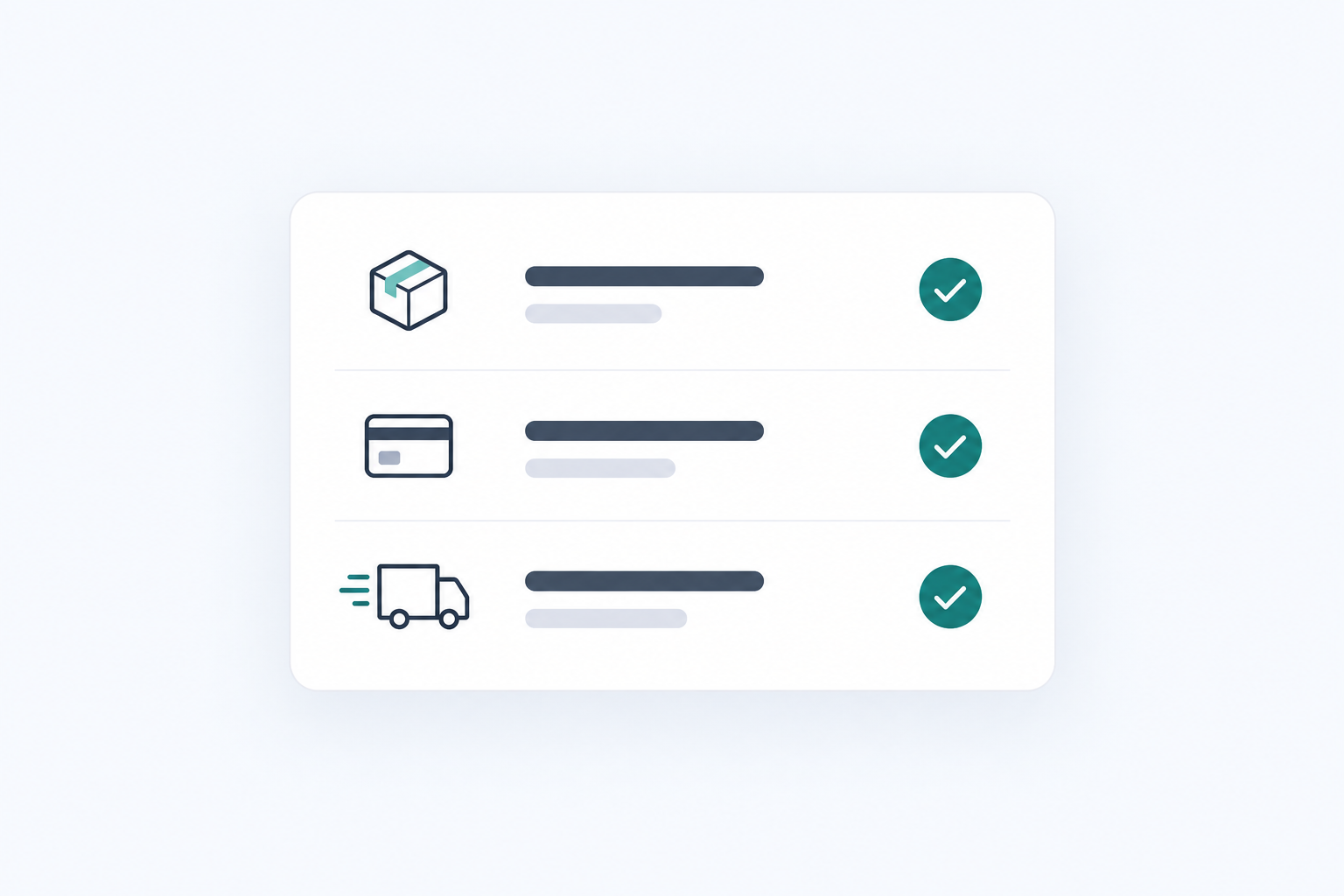 A clean operations overview for inventory, orders, and shipping